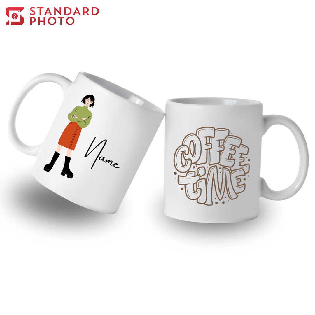 StandardPhoto Customisable Mugs Design Showcase Custom Picture White