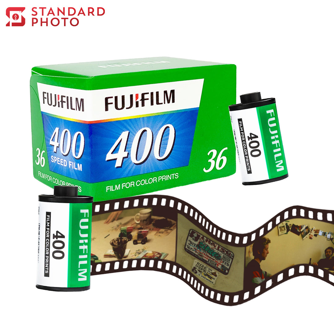 StandardPhoto Fujifilm Speed 400 Film Cover Image Box with Film Roll