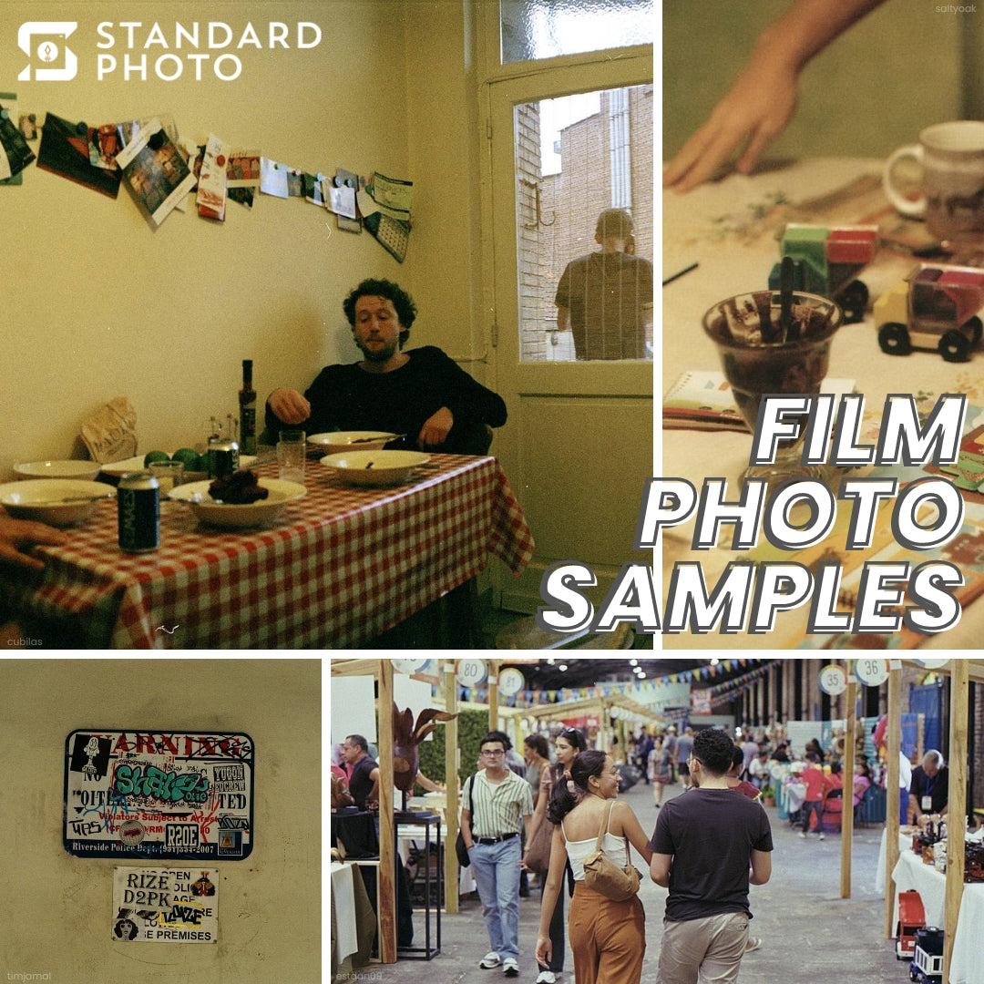 StandardPhoto Fujifilm Speed 400 Film Roll Photo Samples Collage