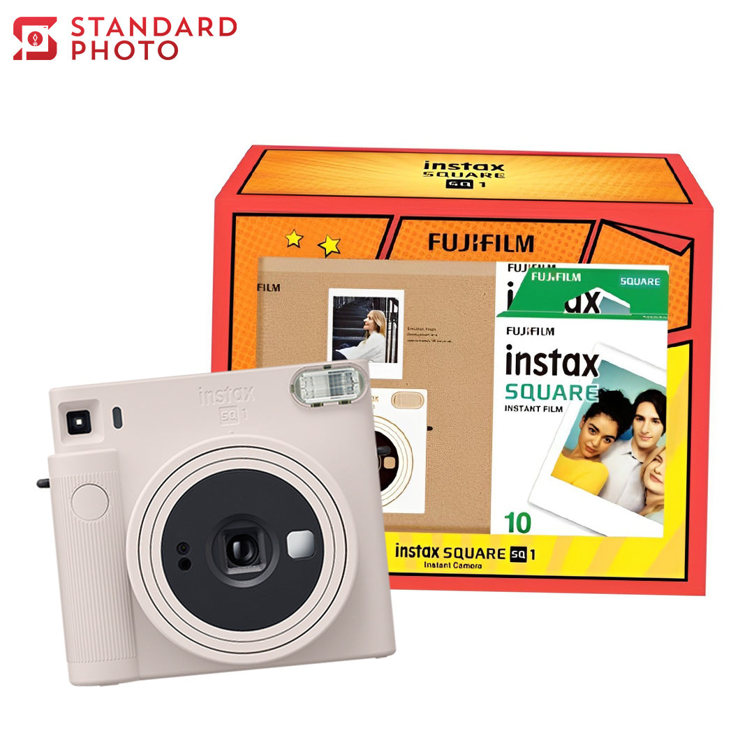 StandardPhoto Fujifilm instax SQUARE SQ1 Combo Package Box Contents