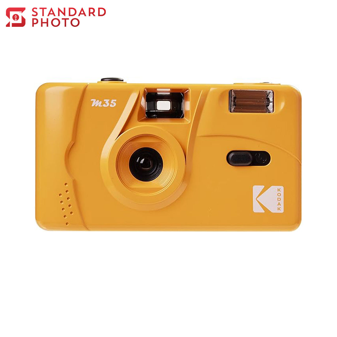 StandardPhoto Kodak M35 Refillable Film Camera Milk Tea Orange Yellow