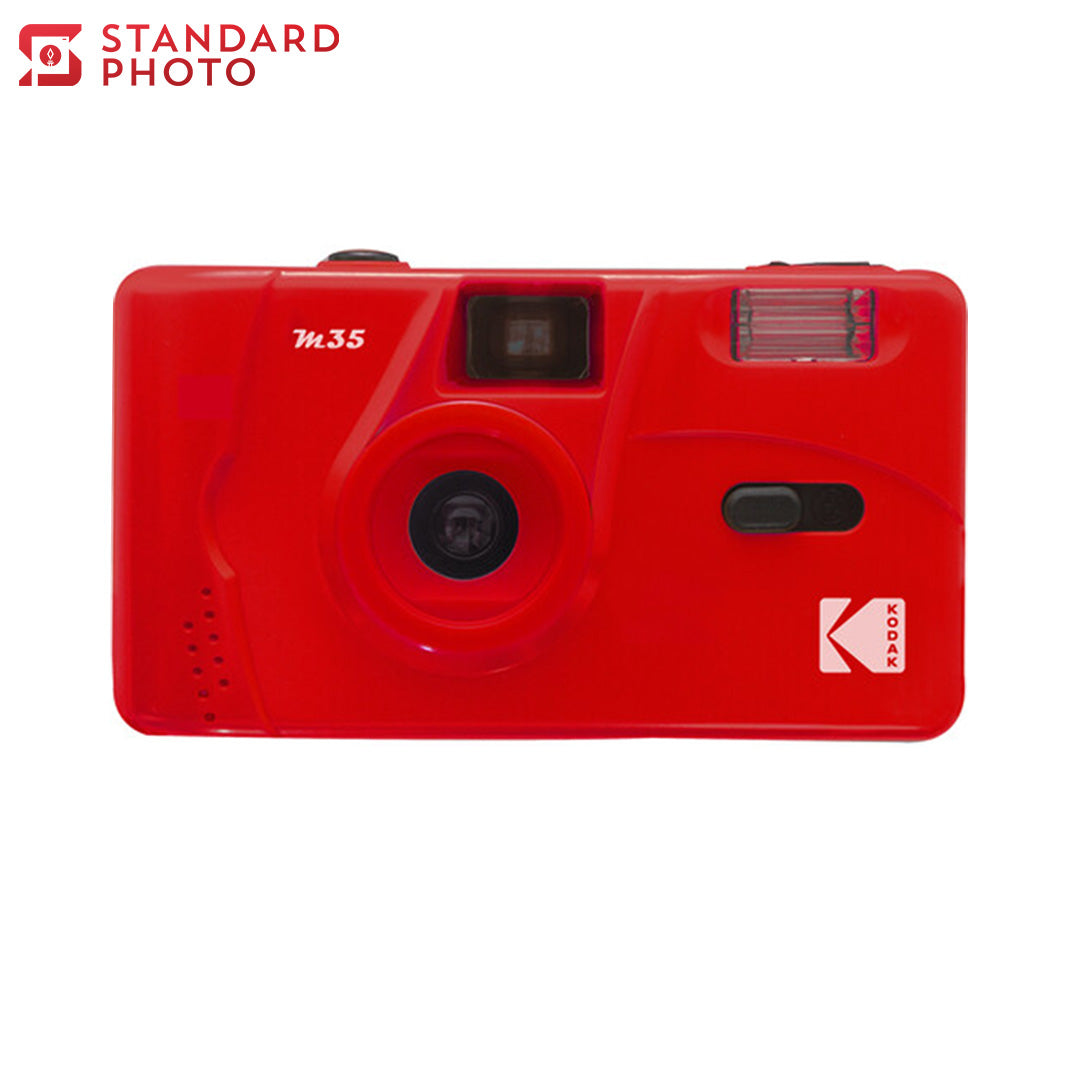 StandardPhoto Kodak M35 Refillable Film Camera Red Scarlet Flame
