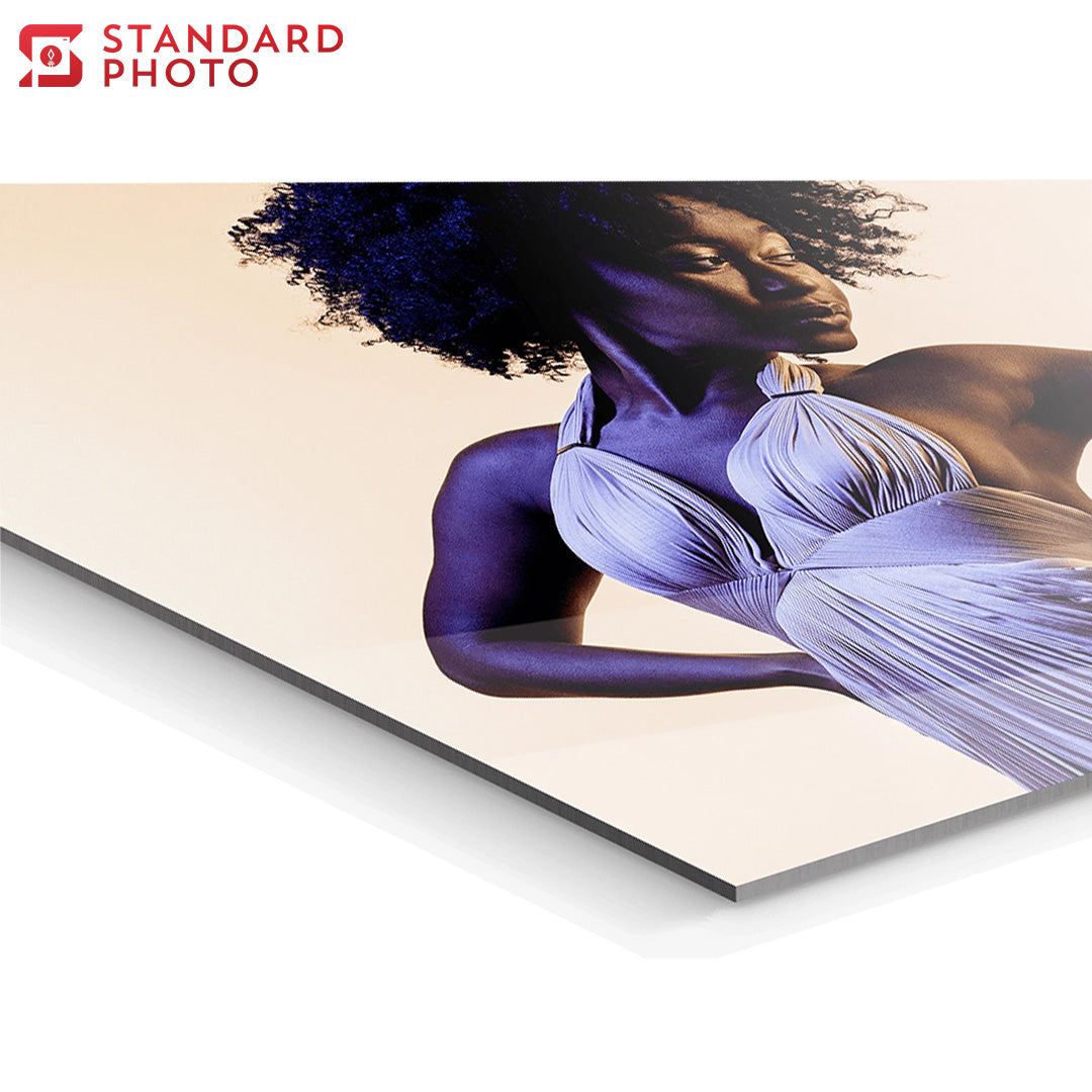 StandardPhoto Metal Panel Close Up View Print Image Quality Wall Display