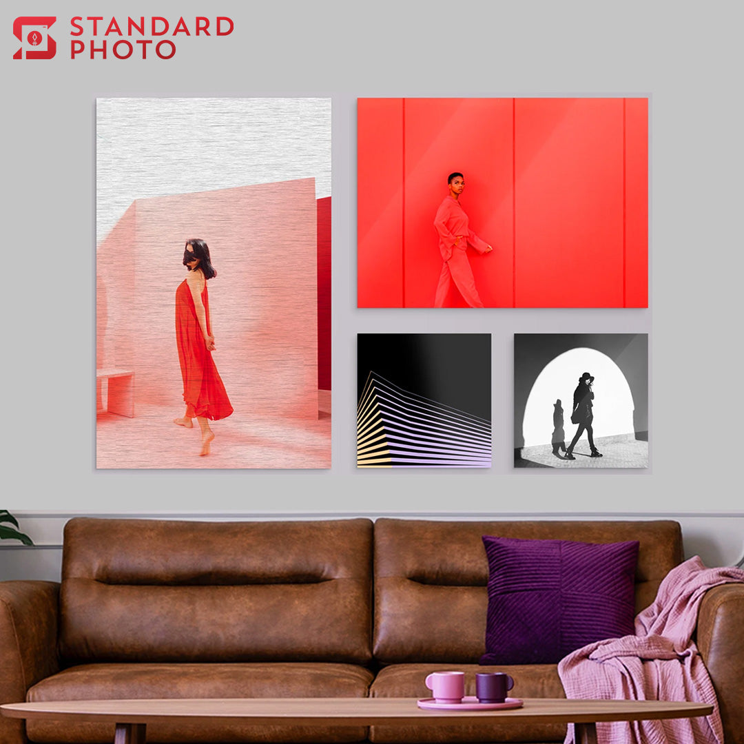 StandardPhoto Metal Panel Display View Example Photo Print Quality