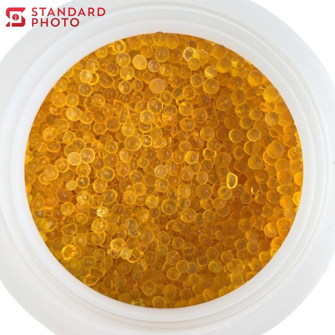 StandardPhoto Premium Orange Silica Gel Beads Top View