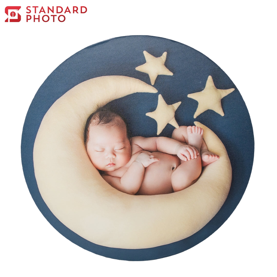 StandardPhoto Premium Wood Prints Circle Variation Customisable Product Image Picture Size 12" 15"